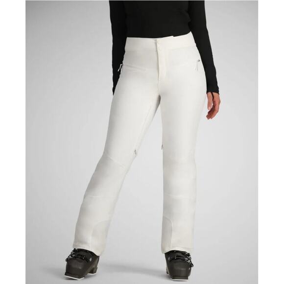 Obermeyer Women's White Bliss Pant Bottom Size 16 Short - Picture 1 of 8